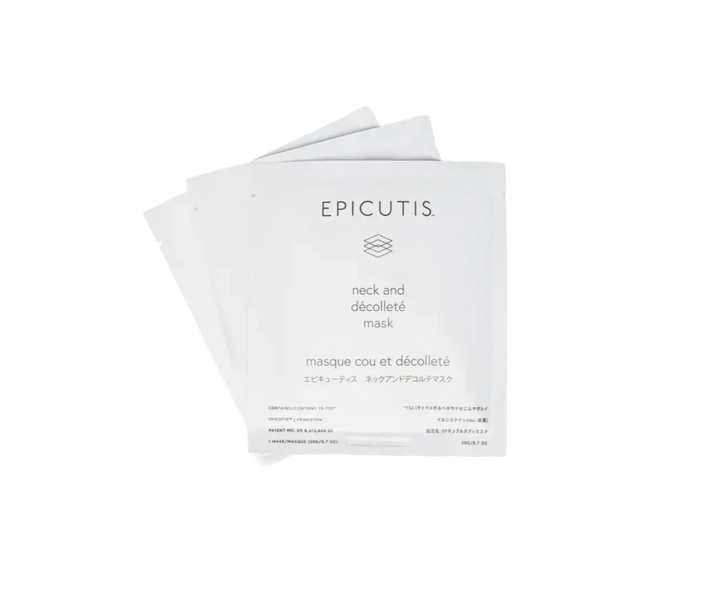 Epicutis Lipid Recovery Neck + Décolleté Mask Set, 5 ct